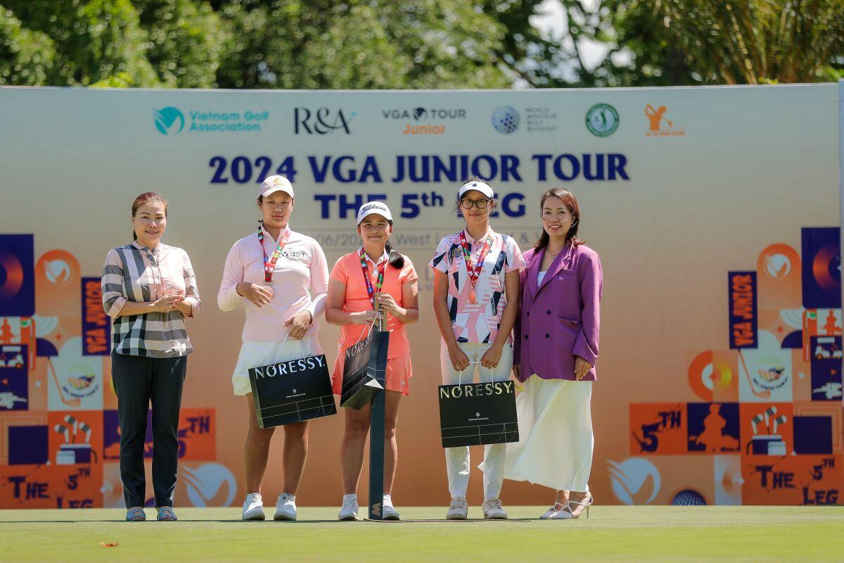 Golfer Lê Minh Nghĩa vô địch chặng 5 VGA Junior Tour 2024