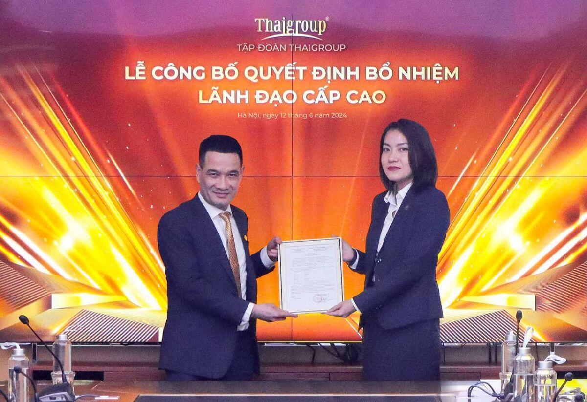 Thaigroup có nữ Tổng Giám đốc 8X Bà Bùi Thái Ly