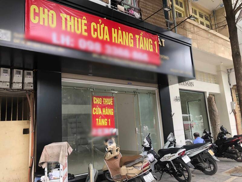 Loạt mặt bằng điêu đứng, đóng cửa cả năm ở 3 quận trung tâm Hà Nội
