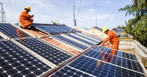 Điện mặt trời mái nhà dư thừa không được bán quá 10% công suất