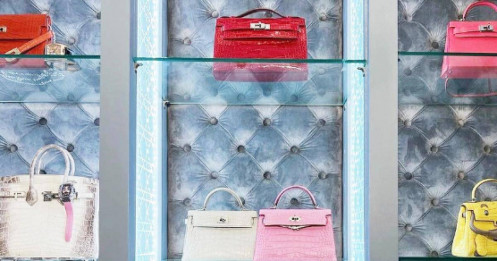 Kho túi xách đắt đỏ của vợ Minh "Nhựa", có thiết kế lên đến 5 tỷ đồng