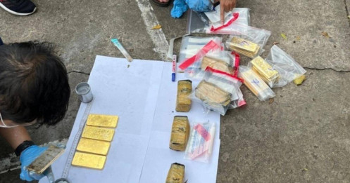 Đường đi của 6,1 tấn vàng lậu vào Việt Nam
