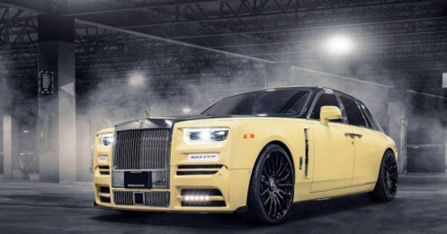 Rolls-Royce Phantom VIII "lột xác" khi nằm trong bộ sưu tập của Rapper đình đám