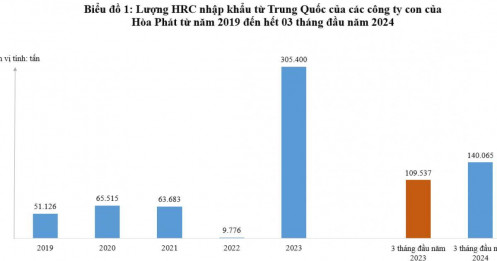 Hoa Sen (HSG): Áp thuế chống bán phá giá HRC Trung Quốc chỉ làm lợi cho Hòa Phát và Formosa, người tiêu dùng chịu thiệt