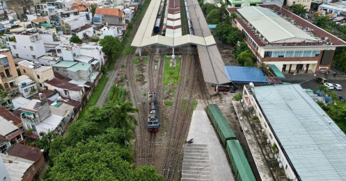 Làm đường sắt trên cao từ ga Sài Gòn ra Bình Triệu để chống ùn tắc
