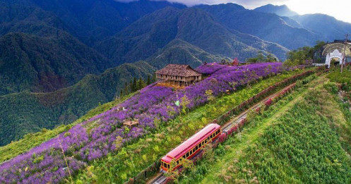 Ngắm nhìn Việt Nam đa sắc màu qua ô kính tàu hỏa
