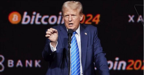 Hậu 'khoảnh khắc lịch sử' Donald Trump, đồng Bitcoin lao dốc