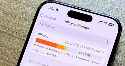 Người dùng chờ iPhone có bộ nhớ trong 2 TB đến khi nào?