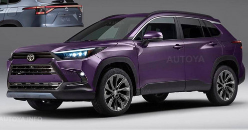 Toyota Corolla Cross 2026 hé lộ thiết kế mới, đậm chất RAV4?