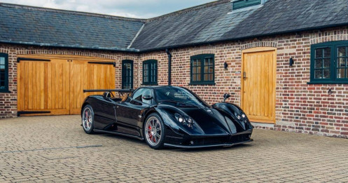 Chiêm ngưỡng vẻ đẹp của chiếc Pagani Zonda Nero độc nhất vô nhị