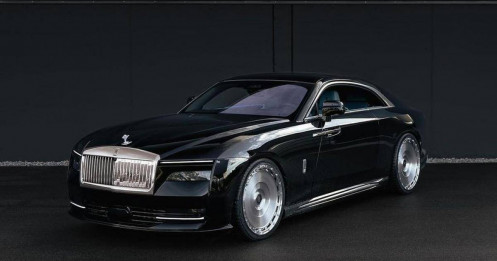 Rolls-Royce Spectre “ngầu”, thể thao hơn khi qua tay hãng độ Novitec