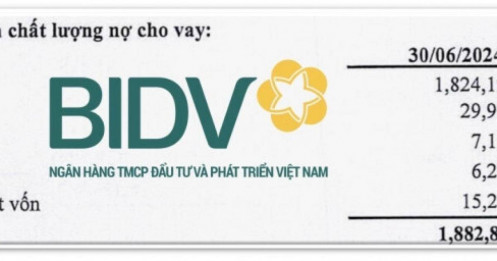 Nợ có khả năng mất vốn của BID vượt 15.000 tỷ đồng