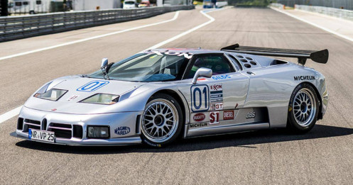 Siêu xe Bugatti EB110 Sport Competizione hơn 1,8 triệu USD tái xuất