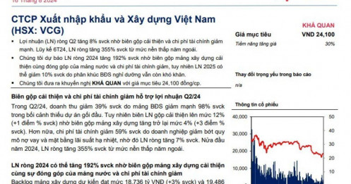 Đón sóng đầu tư công, một cổ phiếu được kỳ vọng tăng gần 30%