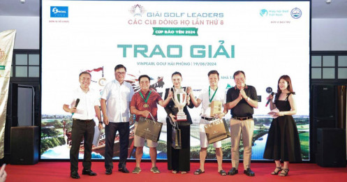 CLB Hoàng Huỳnh vô địch đồng đội Giải Golf Leaders các CLB Dòng Họ - Cúp Bảo Yến 2024