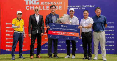 Trần Lê Duy Nhất vô địch giải TKG Jeongsan Challenge 2nd