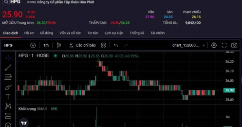 Bộ đôi HPG-HSG bị đè bán mạnh sau phiên tăng bất ngờ nhờ giá thép
