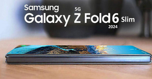 Mặt sau của Galaxy Z Fold 6 Slim là titanium cao cấp?