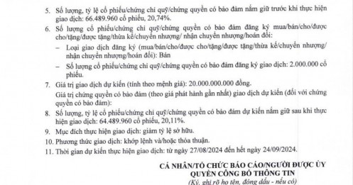 Năng lượng REE muốn bán tiếp 2 triệu cổ phiếu PPC