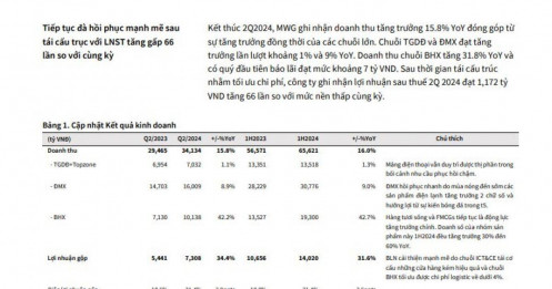 Bách Hóa Xanh có thể lãi trên 500 tỷ, đẩy lợi nhuận ròng TGDĐ tăng trưởng 2.360% trong năm 2024