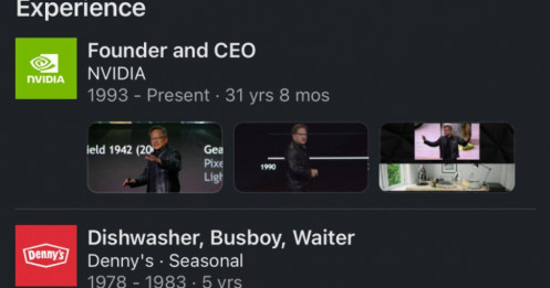 Trang tiểu sử gây sốt của nhà sáng lập Nvidia
