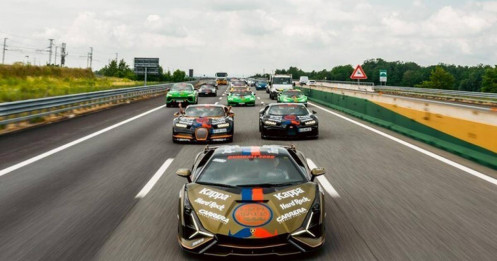 Dàn "ngựa chiến" của ông Đặng Lê Nguyên Vũ góp mặt tại Gumball 3000