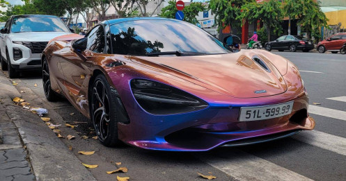 Cận cảnh siêu xe McLaren 750S với biển số độc tại Việt Nam