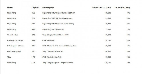 10 cổ phiếu tiềm năng sinh lời hàng chục % trong tháng 9, tâm điểm VHM, HPG…