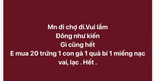 Người Hà Nội sục sôi tích thực phẩm trước siêu bão Yagi, nhiều chợ hết sạch đồ