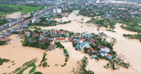 Lũ lụt chưa từng có ở miền Bắc