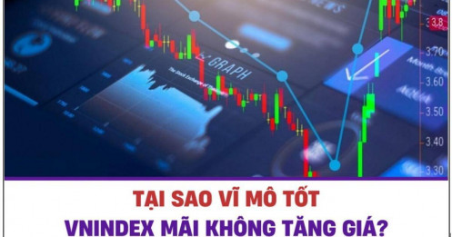 Tại sao vĩ mô tốt, vnindex vẫn mãi không tăng giá