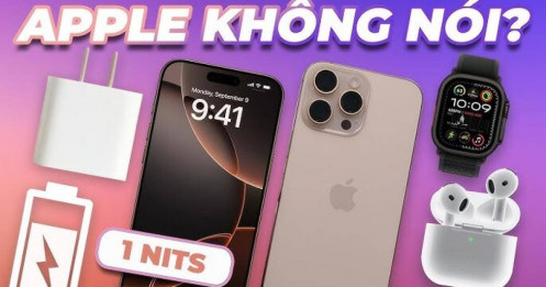 Những điều Apple chưa nói tới về iPhone 16