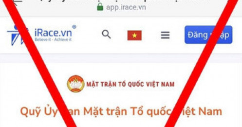 Nhiều trang giả mạo MTTQ Việt Nam để huy động tiền ủng hộ đồng bào bị bão lũ