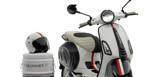 Vespa điện phiên bản đặc biệt: Chỉ có 99 chiếc, giá có thể ngang ô tô