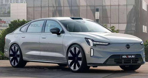 Xem trước thiết kế Volvo ES90 – Mẫu sedan thuần điện đầu bảng