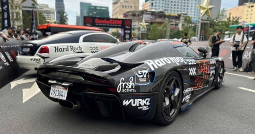 Siêu phẩm triệu đô lăn bánh trên đường phố Việt cùng hành trình Gumball 3000