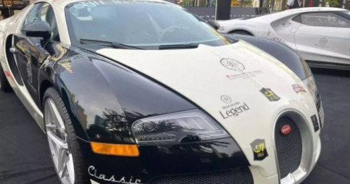 Cận cảnh Bugatti duy nhất tham dự Gumball 3000 ở Việt Nam: Từng được mang đi xuyên Việt gần 2.000 km