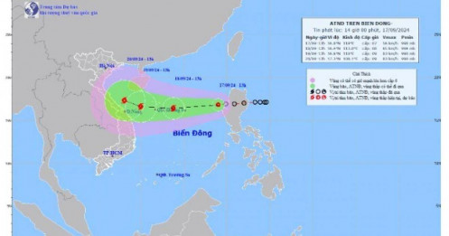 Áp thấp nhiệt đới có khả năng mạnh lên thành bão, Thủ tướng yêu cầu chủ động ứng phó