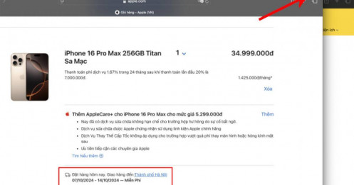 iPhone 16 Pro Max màu mới 'cháy hàng' sau 3 phút tại Việt Nam