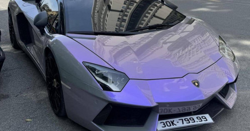 Lamborghini Aventador 'biển tứ quý 9' Hà Nội rao bán 22 tỷ đồng