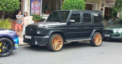 TPHCM: "Tóm gọn" Mercedes-AMG G 63 độ bodykit TopCar