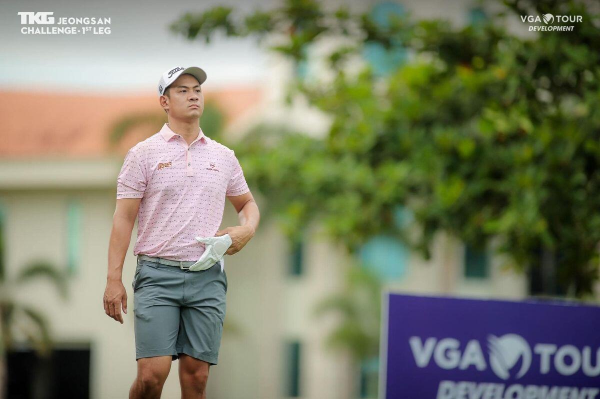 Golfer Trương Chí Quân đại diện cho Việt Nam giành vị trí á quân giải KG Jeongsan Challenge 1st Leg
