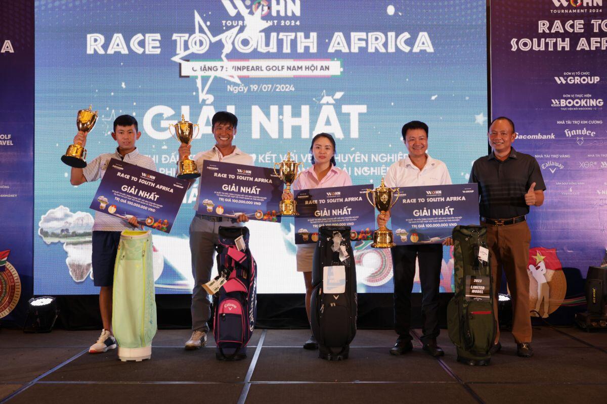 WGHN Tournament Race to South Africa: Chặng 7 đã diễn ra thành công với 4 nhà vô địch xuất sắc