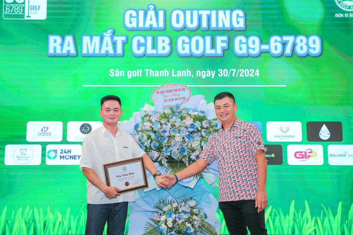 Giải Outting ra mắt CLB Golf G9-6789: Cảm xúc - Thành công - Gắn kết - Chia sẻ - Yêu thương