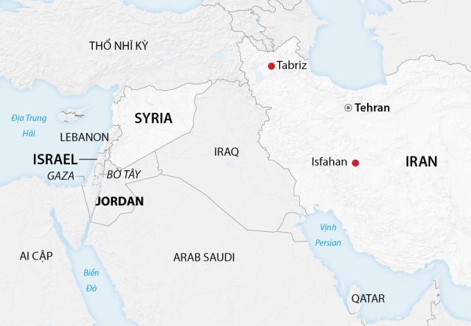 Iran 'từ chối xuống thang căng thẳng với Israel'