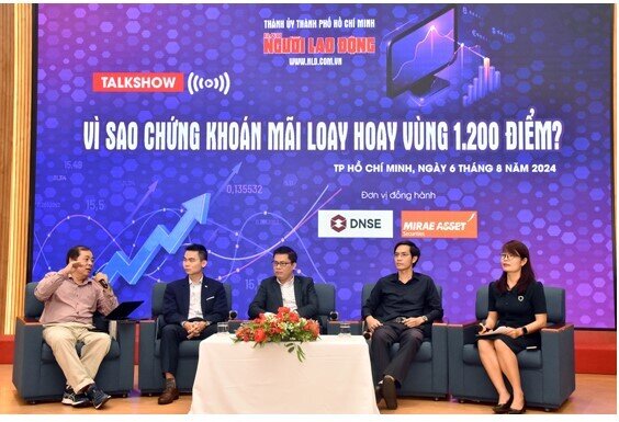 VN-Index loay hoay 1.200 điểm, vì sao?