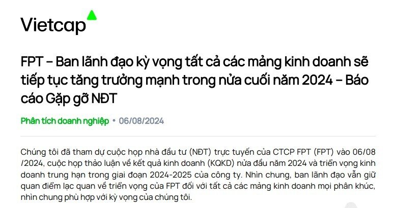 Lãnh đạo FPT: Đồng Yên tăng giá không có nhiều tác động đến tập đoàn, lên kế hoạch thành lập nhà máy AI tại Nhật Bản