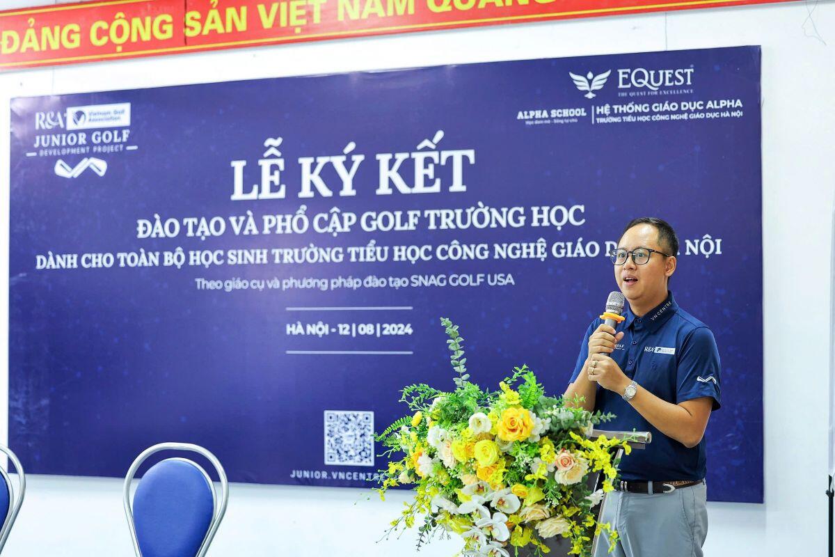 Trường Tiểu học Công nghệ giáo dục Hà Nội (Alpha Schools - CGD): Trường học đầu tiên tại Việt Nam thí điểm đưa golf vào giảng dạy cho 100% học sinh