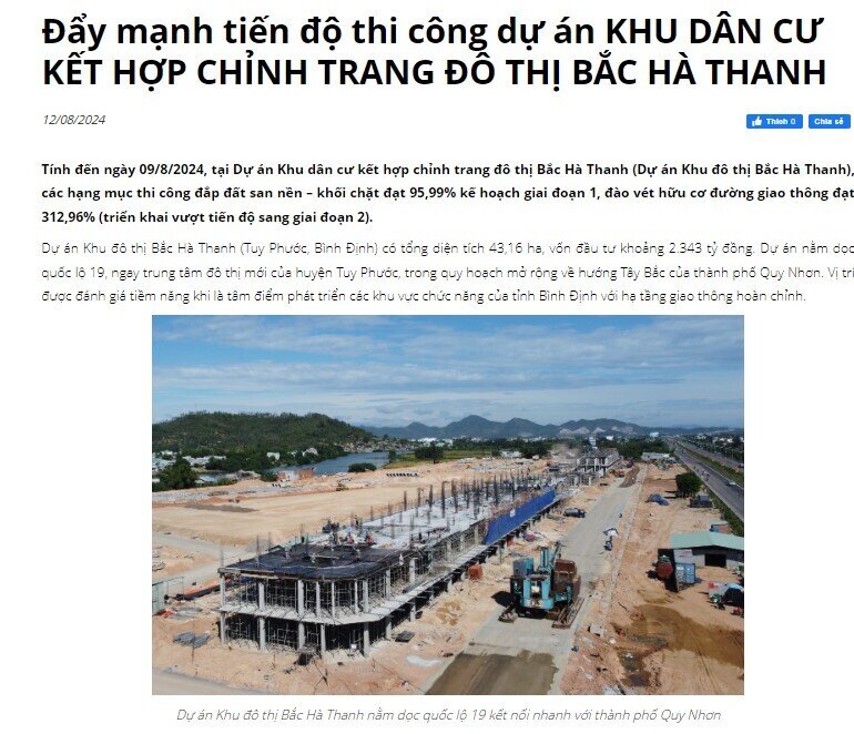 Phát Đạt (PDR) đẩy nhanh tiến độ thi công KĐT hơn 2.000 tỷ đồng