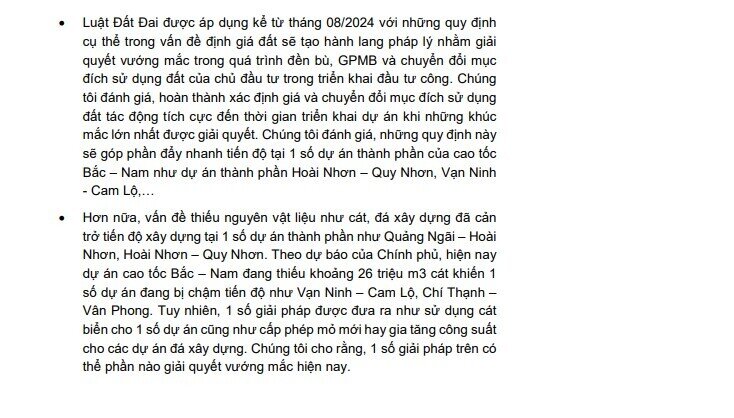 Đón sóng đầu tư công, một cổ phiếu được kỳ vọng tăng gần 30%